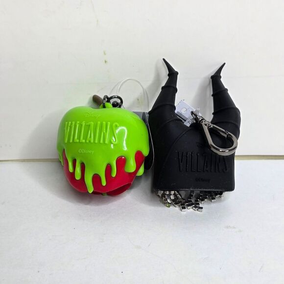 Disney Villains Maleficent & Poison Apple Bath Body Works Hand Sanitizer Holders - Picture 2 of 8